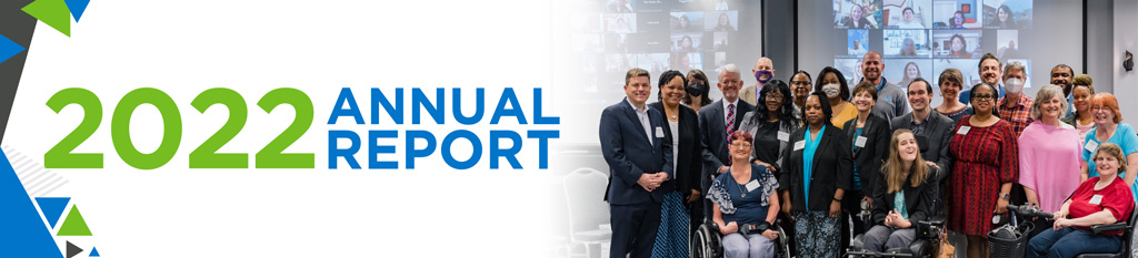 NCCDD 2021 Annual Report header