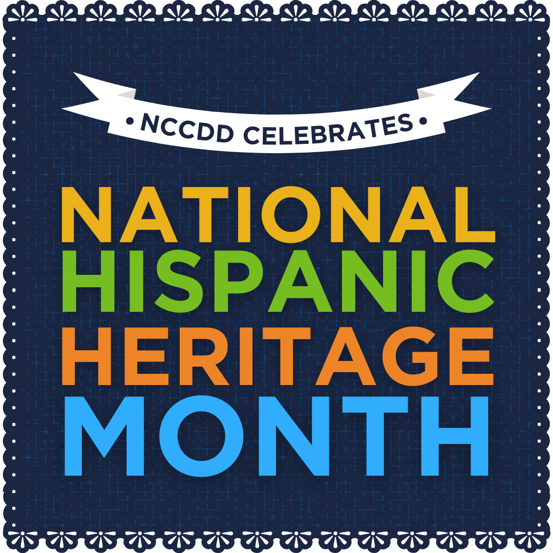 Hispanic Heritage Month Logo NCCDD
